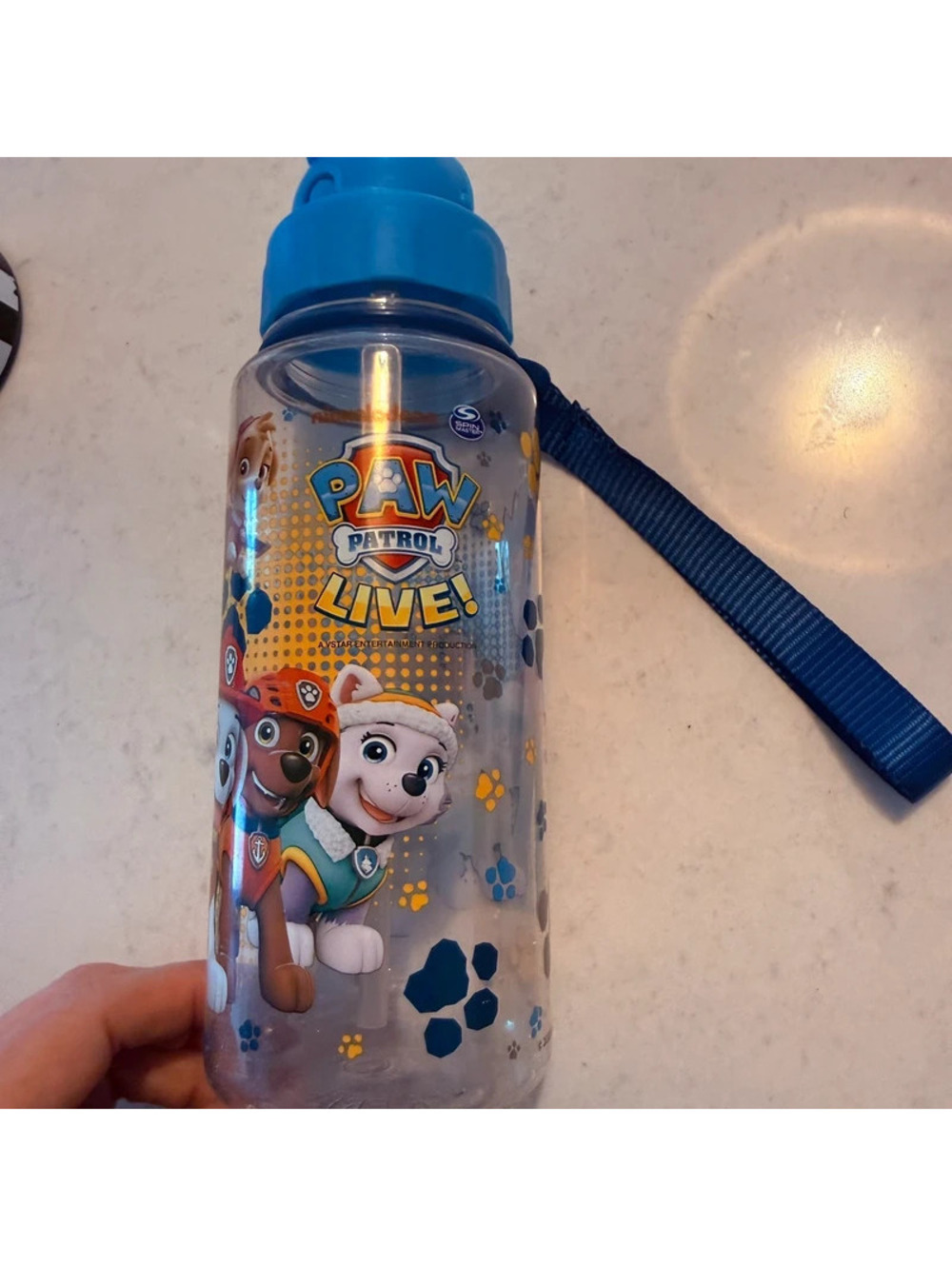 Paw patrol live water bottle